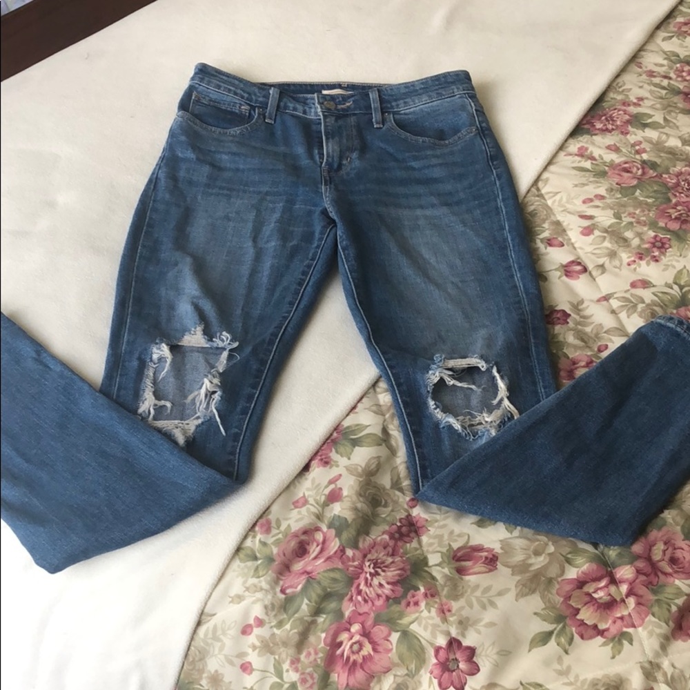 721 High Rise Skinny Levi Strauss Jeans